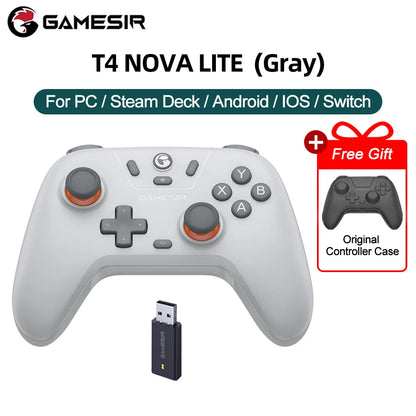GameSir Nova Lite Wireless Gamepad Controller with Bluetooth, Dongle, Wired for Switch, Android, IOS, PC & Steam Games