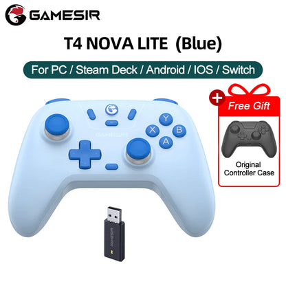 GameSir Nova Lite Wireless Gamepad Controller with Bluetooth, Dongle, Wired for Switch, Android, IOS, PC & Steam Games
